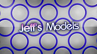 Chubby brunette Chelsea Dagger lets the hung model drill her pussy hard.