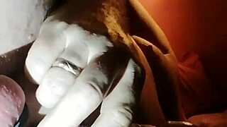 Working out at the evening gym session with various exercises