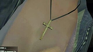 Dirty Blonde Prostitute in Wild GTAV Action