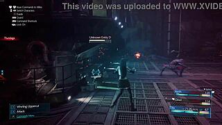 aerith nude mod in fantasy anime hentai ff7 remake.