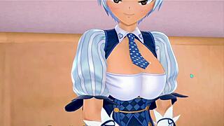 i love yukino agria from fairy tail in this hentai porn