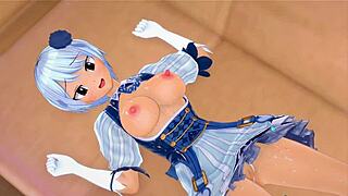 i love yukino agria from fairy tail in this hentai porn