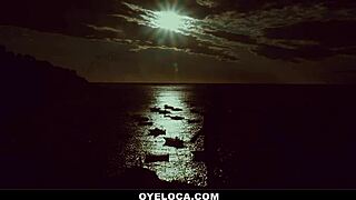 horny latina teen feels excitement sneaking to ride her roommate's boyfriend's big chorizo meat