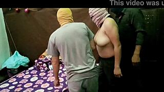 Latina trio homemade fun takes over with university friend