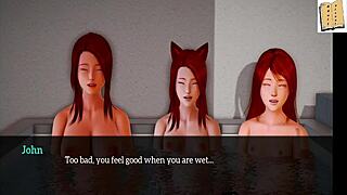 in my new family game, we explore various scenarios together