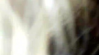 The pretty blonde eagerly sucks the big black cock