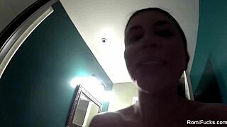 romi rain showers in nude solo masturbation scene