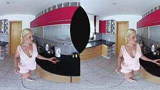 Casual-Narrative Italian blonde lover takes it hard in anal play