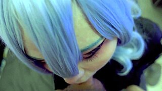 i got a blowjob from goth elf furiyssh