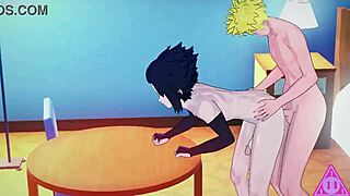 Naruto Sasuke Hentai Arouses With Blowjob