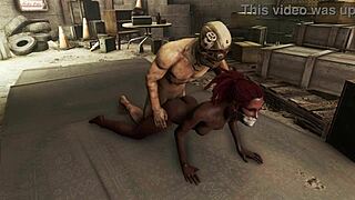 I'm the hot black woman bound in fallout 4.