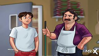 I’m obsessed with this mature Mexican ass in Summertimesaga.