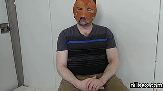 Peculiar teen brought to ass hole asylum for awkward therapy