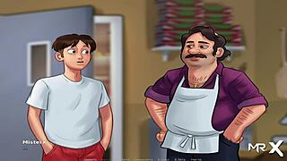 I’m obsessed with this mature Mexican ass in Summertimesaga.