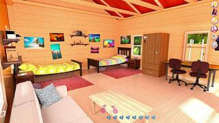 I help the hotties with anal in game