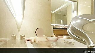 i can't believe how luxurious this bath scene is with my student