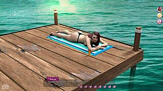 I help the hotties with anal in game