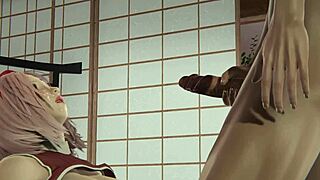 Made Sakura Suck in Uncensored 3D Hentai Naruto POV Action Scene