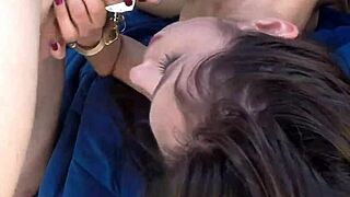 Pale cutie banging hard on the border