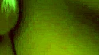 Watch Hope take that huge monster cock for a facial!