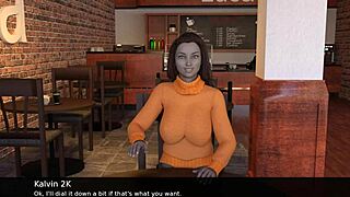 amateur teen 18+ shows attractive figure in casual video