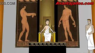 Check out these gay gods with huge cocks in cartoon porn 😏