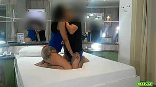 I got the tattooed babe on all fours and came in her pussy?