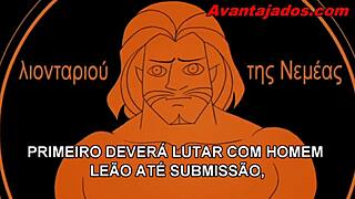 Check out these gay gods with huge cocks in cartoon porn 😏