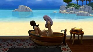 Seraphina Bangs Neighbor in Sims 4