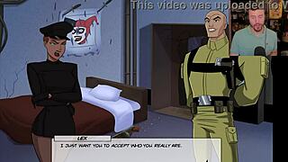 dc gone wrong with boobs exposed