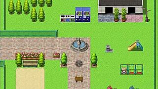 Girlfriend flashes big tits to pervert neighbor