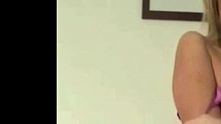 Naughty Brunette in Panties Drives Me Wild