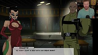 dc gone wrong with boobs exposed