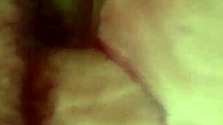 Amateur wife gives sloppy blowjob on date