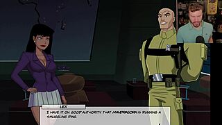 dc gone wrong with boobs exposed