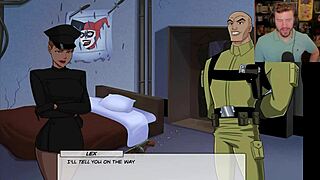 dc gone wrong with boobs exposed