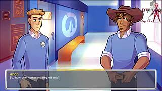 Overwatch Academy Part 2: Sexy Chubby Slave Game