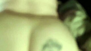 morning backshots with interracial big black cock action