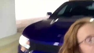 Mia Dior Takes Big Black Cock in Public Garage