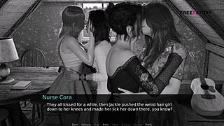 Nurse Cora Says, 'Group Sex in the Manor'