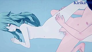 Discover the intense creampie scene between Kusanagi Nene and Akiyama Mizuki in this hentai