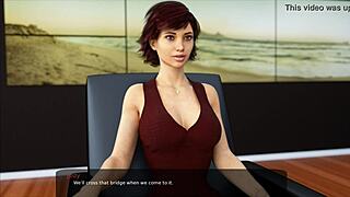 Perverted psychologist feels horny emotions with huge tits and young teens in Milfy City