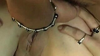 blonde feels pleasure from big cock creampie