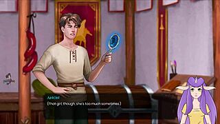 Naked elf action heats up in What a Legend Part 13 hentai fun.