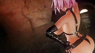 Mashu Kyreilight in MMD Lupin R18