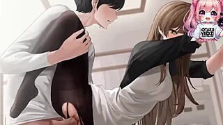 oh man, sexy vampires getting fucked hard in stockings, yess!