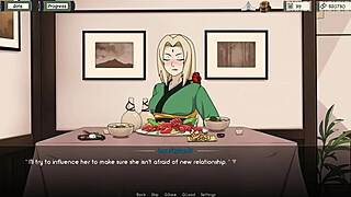 3D animated Naruto hentai with Tsunade and Dinaki