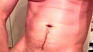 Sexy Man Strokes Big Cock