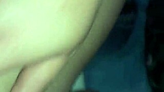 gay guy with small tits gives blowjob to another