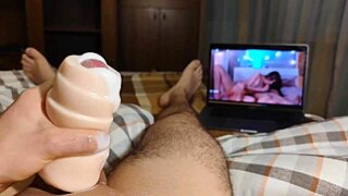 Asmr Lots Of Cum Lube And My New Toy - Cumming Repeatedly With Moans - Alexhuff.